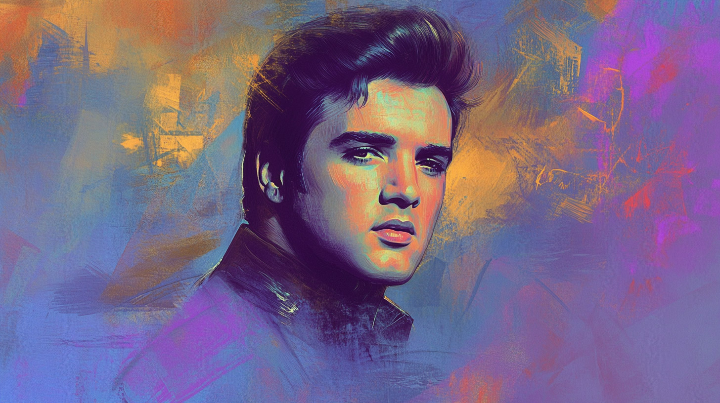 Stunning 1920x1080 Elvis Presley Digital Background Images