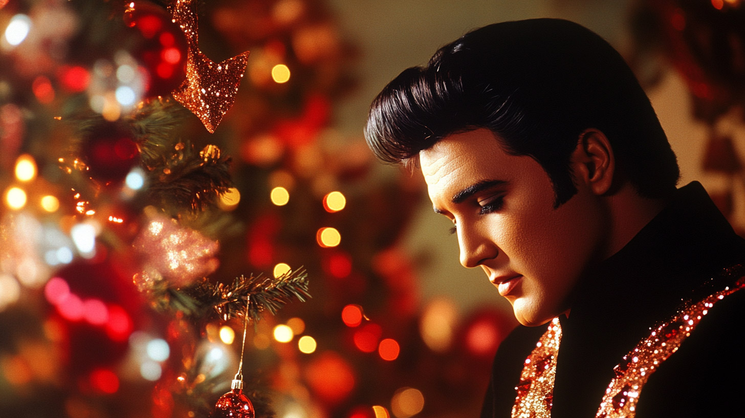 Elvis Presley Christmas Wallpaper: Download Free HD Wallpaper