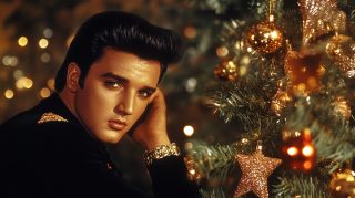 Elvis Presley Christmas Wallpaper in 1920x1080 Resolution