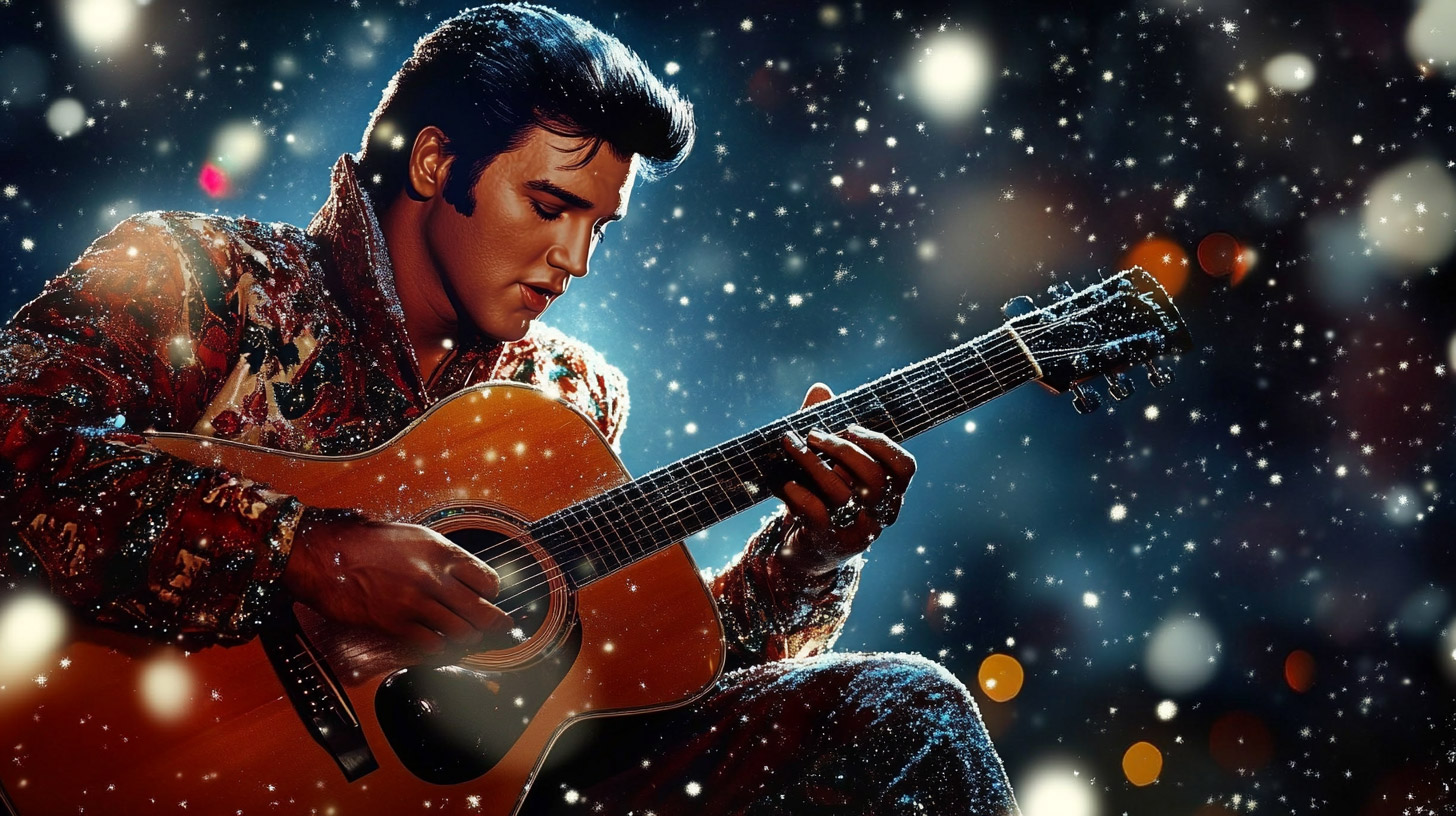 Christmas Vibes: HD Pics of Elvis Presley