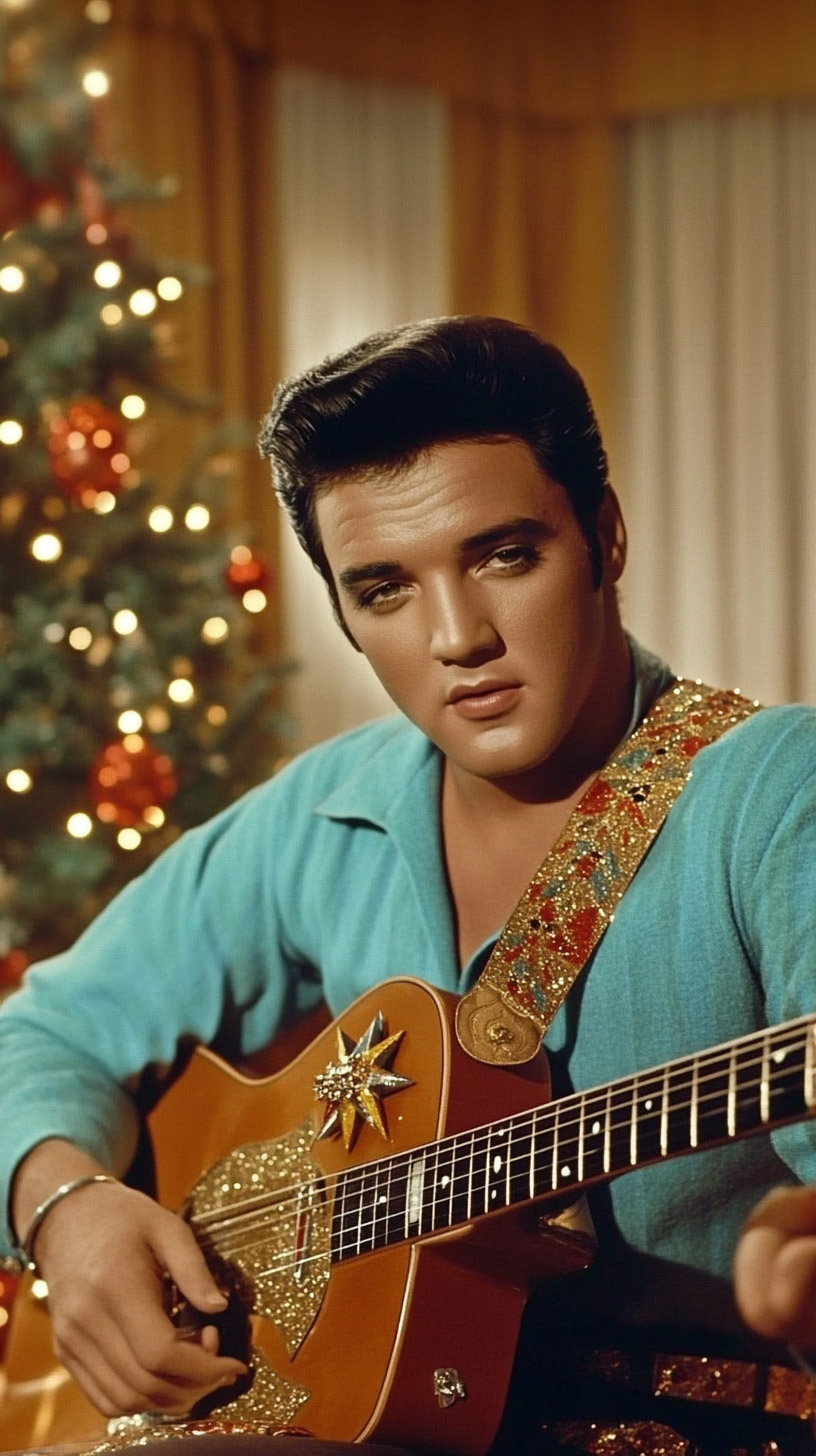 Free Digital Backgrounds for Elvis Presley Fans