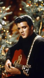 High-Quality Elvis Christmas Photos for Mobile