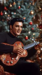 Festive Elvis Wallpaper for Mobile Devices Available