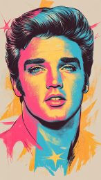 Transform Your Mobile Screen with Elvis Presley Wallpaper