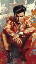 Elvis Presley HD Mobile Wallpaper for iPhone