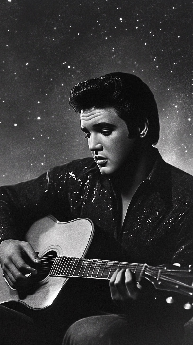 Digital Backgrounds Featuring Elvis Presley Images