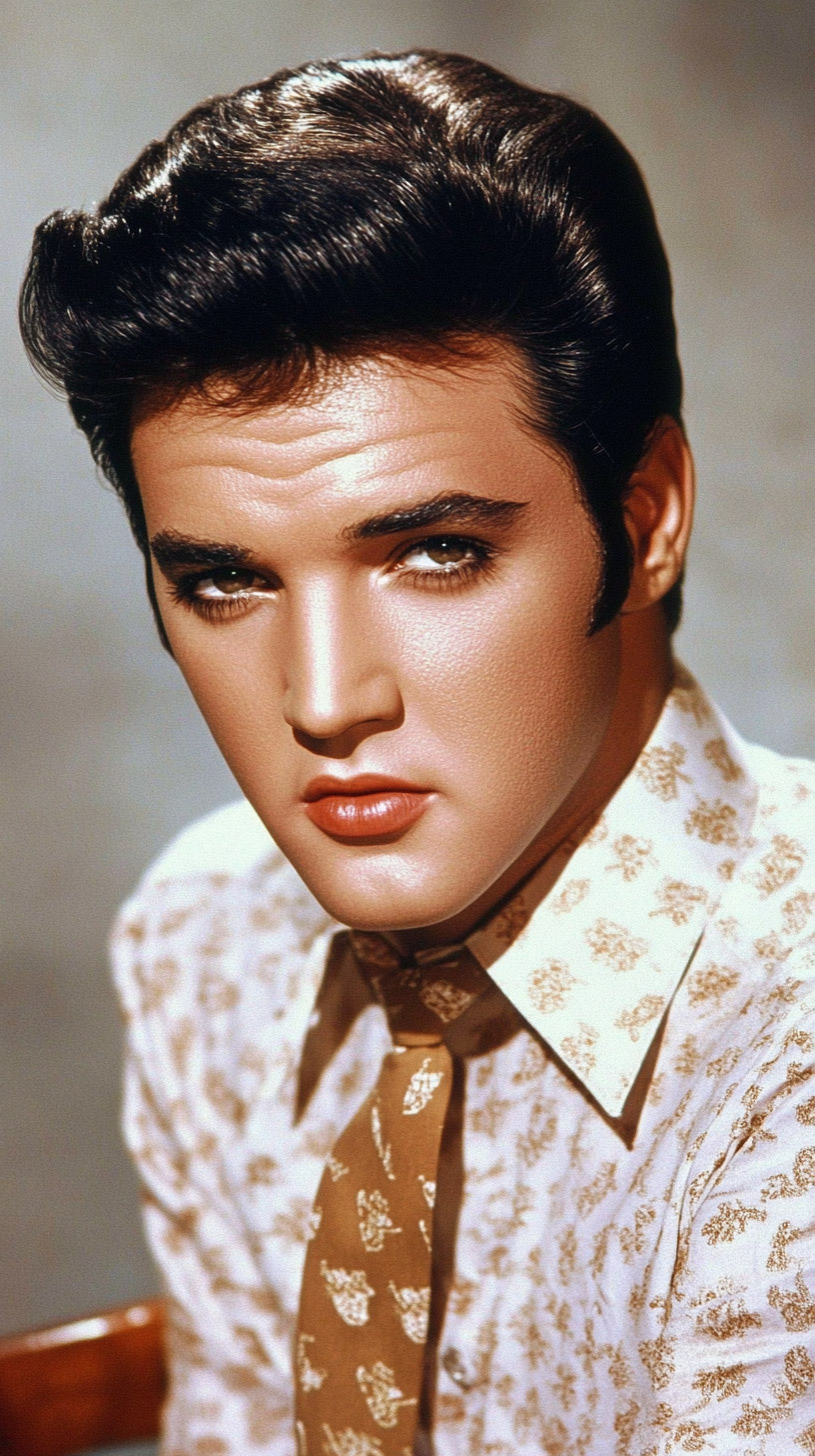 Stunning Elvis Presley Wallpaper in 9:16 Format