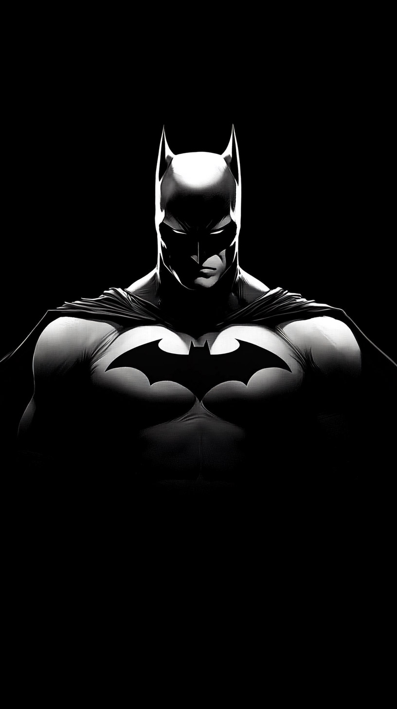 Stunning AI Batman HD Mobile Wallpaper for iPhone