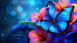 Pictures of Flowers and Butterflies for Desktop Use