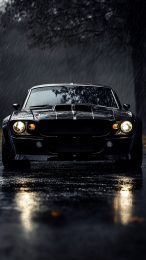 Futuristic Muscle Car HD Mobile Wallpaper for iPhone