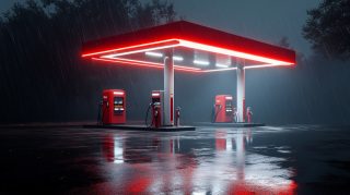 8K Gas Station Live Wallpaper for Ultimate Visualization