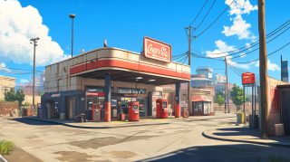 Gas Station Themed Free Wallpapers for All Devices