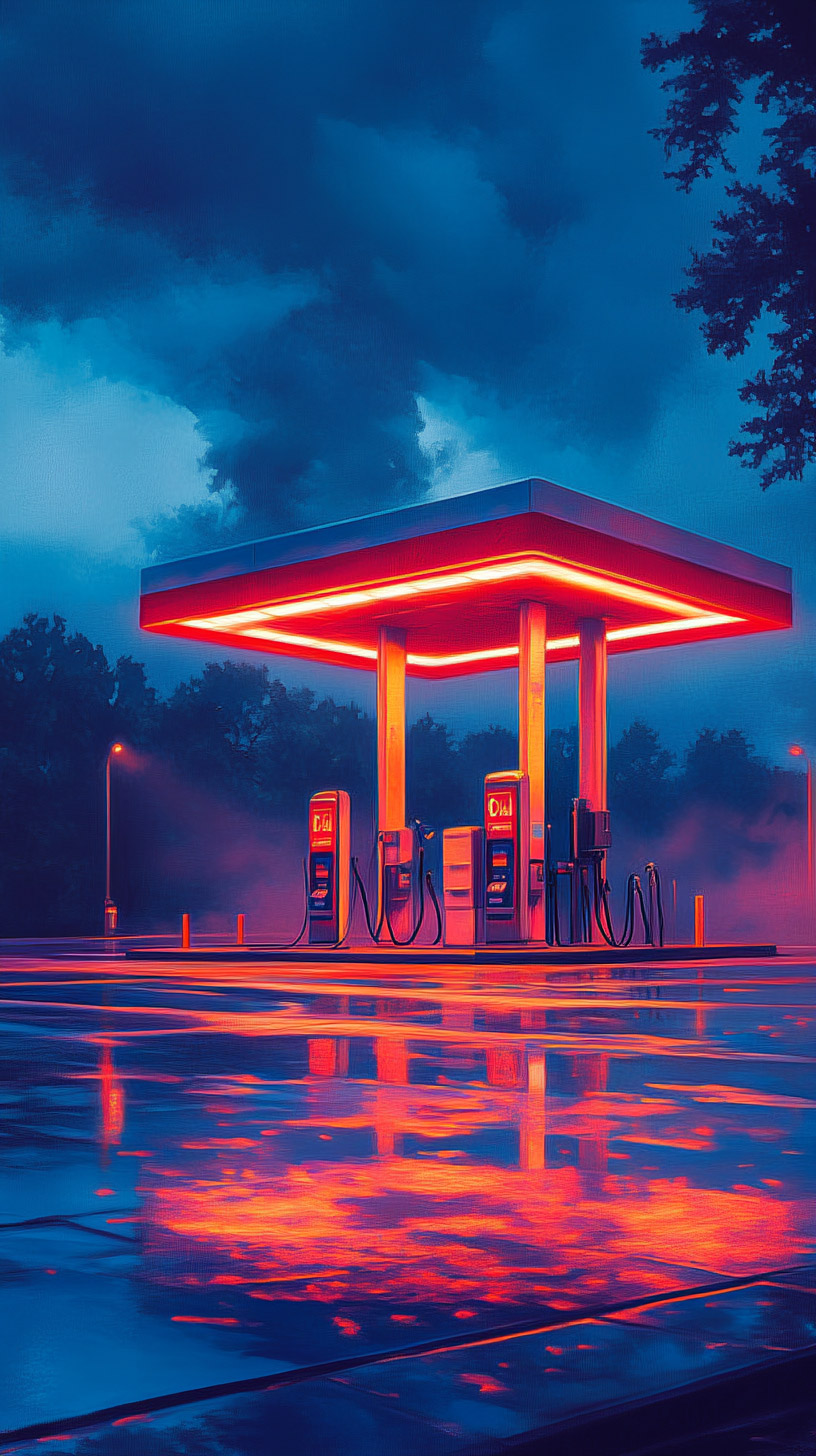 Download Free Gas Station Images for Your Mobile Wallpaper