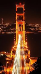 Charming Golden Gate Bridge Image for Mobile Wallpaper