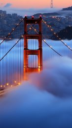 Elegant HD Mobile Wallpaper Featuring Golden Gate Bridge