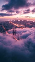 Golden Gate Bridge Sunset Picture Perfect for iPhone Users