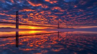 Golden Gate Bridge Sunset: Free HD Wallpaper Download