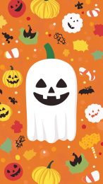 HD Digital Backgrounds: Spooky Yet Adorable Halloween Images