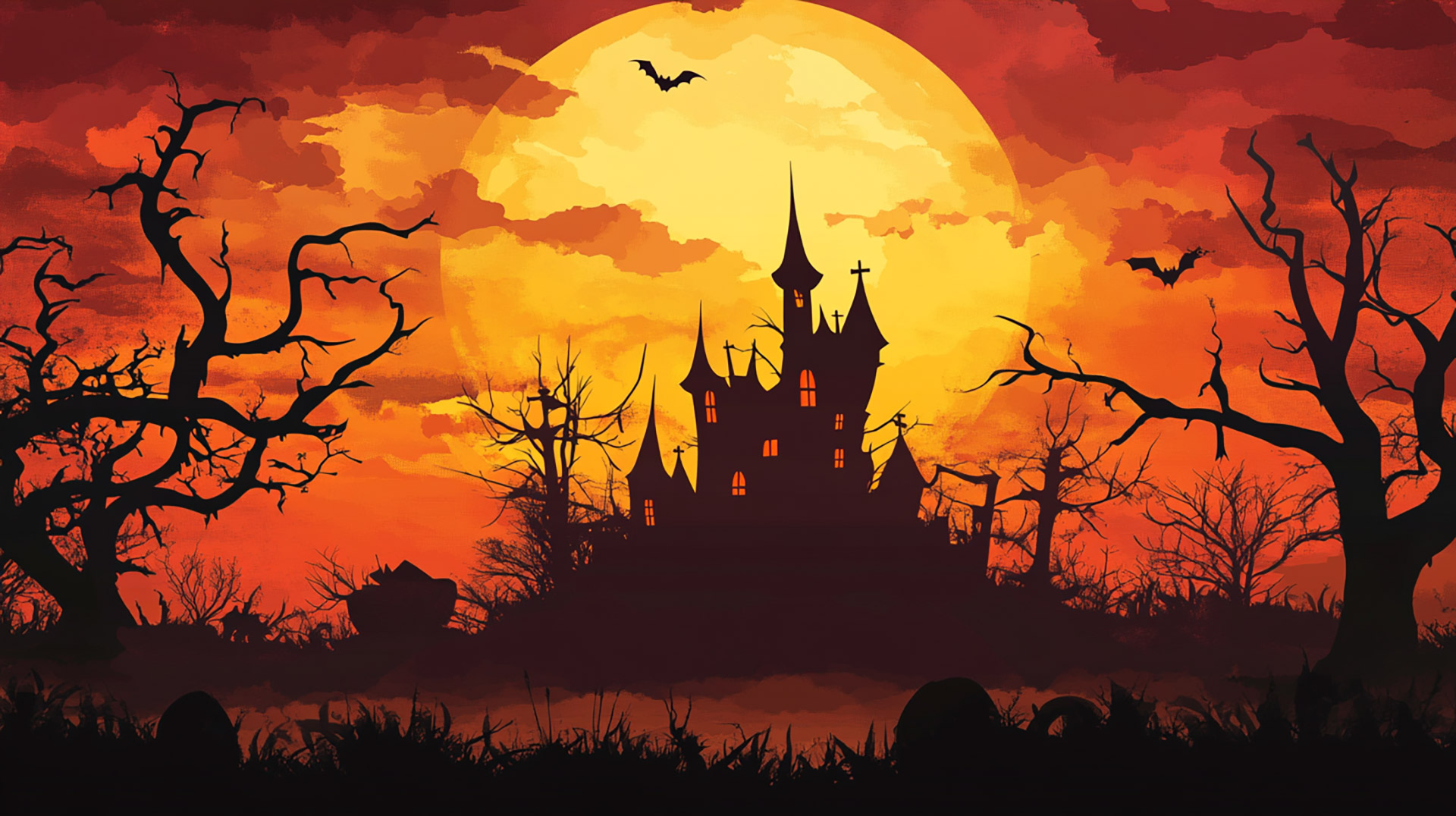 Free Digital Backgrounds: 4K Halloween Wallpaper for Desktop