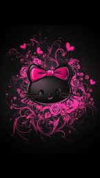 Stylish Hello Kitty Wallpaper for Any Smartphone Model