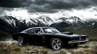 High-Resolution Muscle Car Wallpaper for Desktop Background