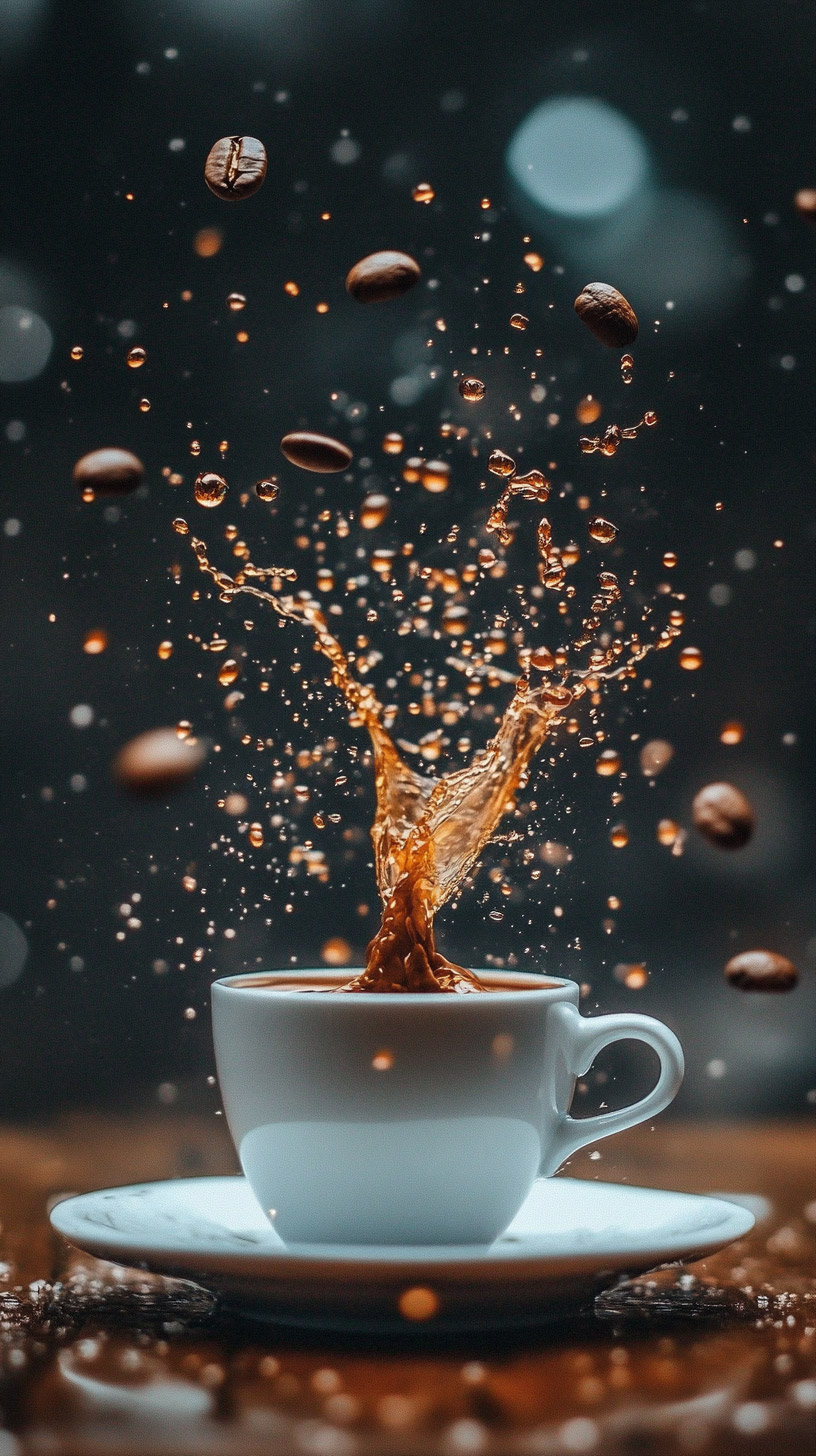 Coffee Cup Picture Perfect for Your Smartphone Wallpaper