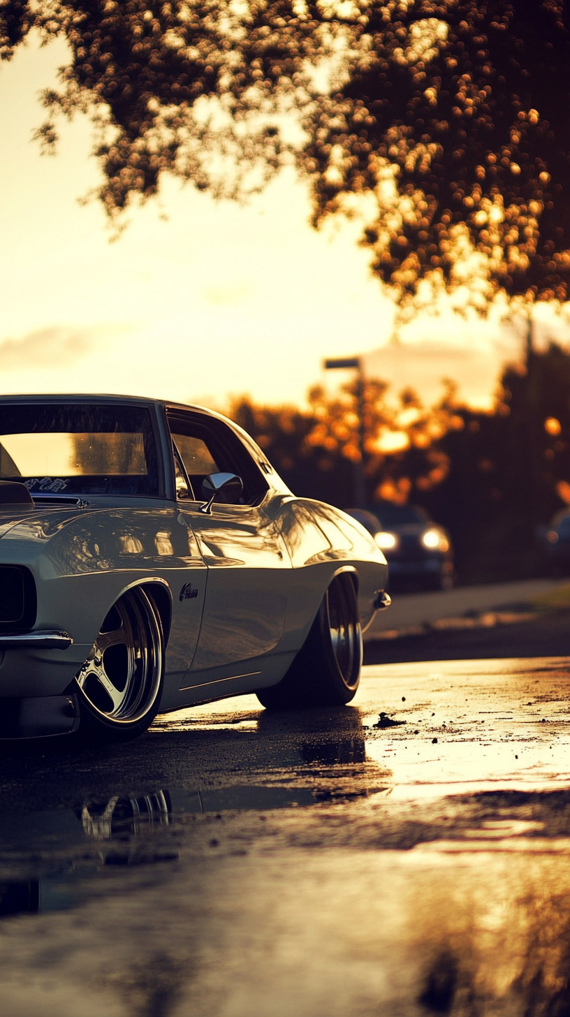 High-Definition Muscle Car Photos for Mobile Devices