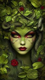 Download Gorgeous Satin Medusa Mobile Wallpaper Today