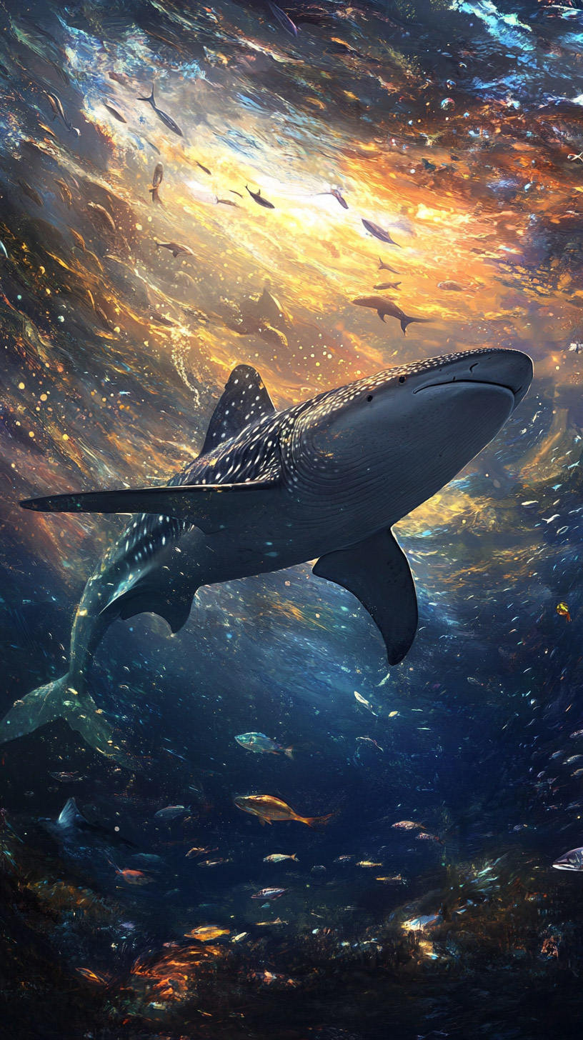 Download Free Mobile Wallpaper Featuring Whale Shark