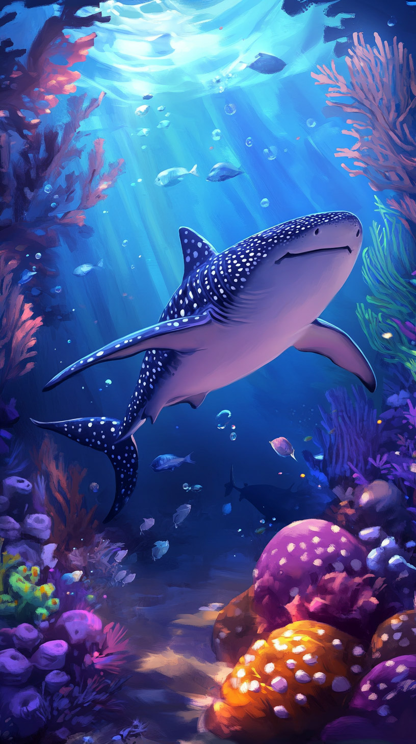 Whale Shark Mobile Wallpaper: Perfect for Your Phone