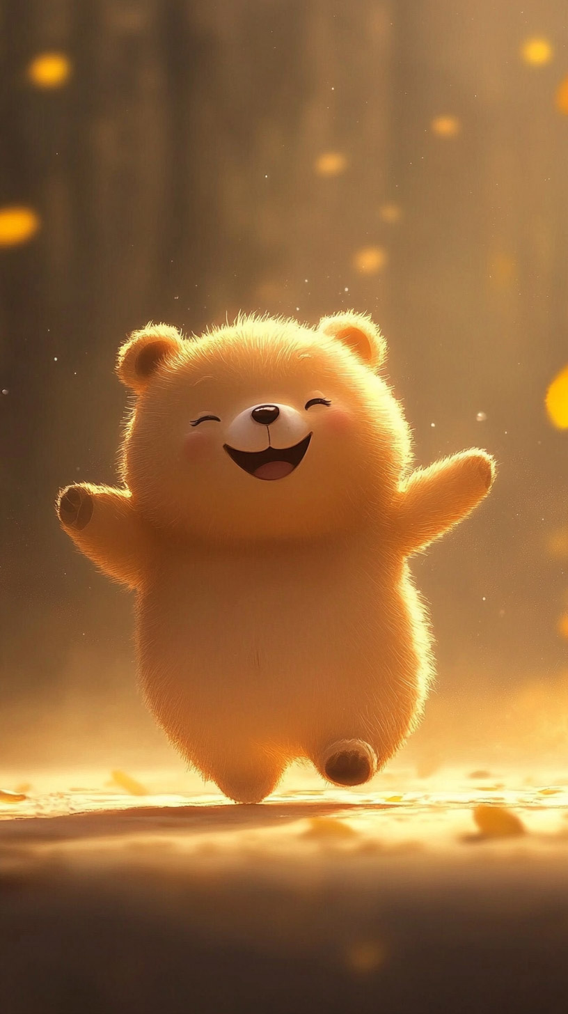 Cute Kawaii Bear Photos for Mobile Wallpaper