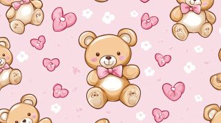 Kawaii Bear AI Wallpaper: Unique Designs to Download