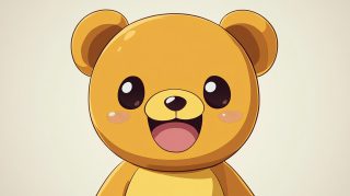 Kawaii Cute Bear Wallpaper for Your Desktop Background