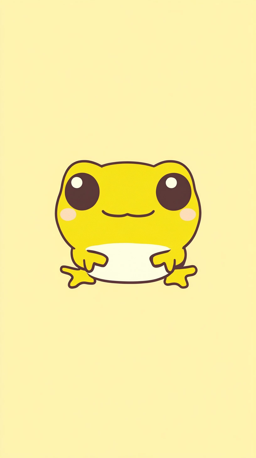 Cute Frog Mobile Wallpaper for Android Users