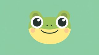 Kawaii Cute Frog Wallpaper for Your Desktop Background