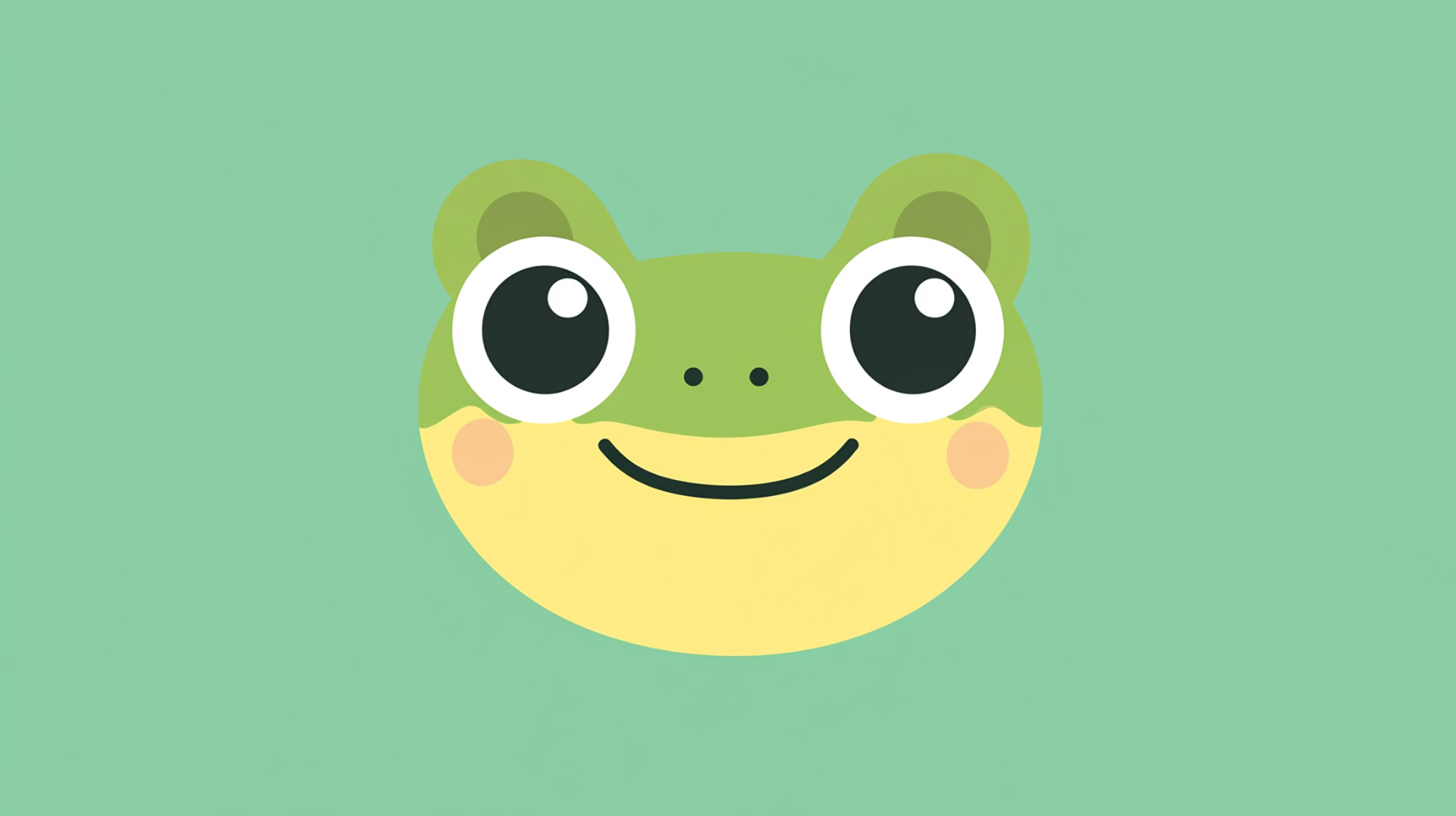 Kawaii Cute Frog Wallpaper for Your Desktop Background