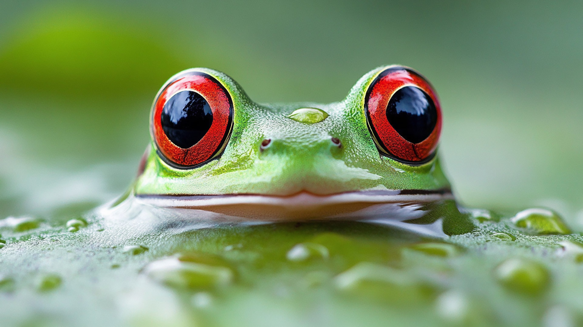 Ultra HD Kawaii Frog Pictures for Your 16:9 Screen