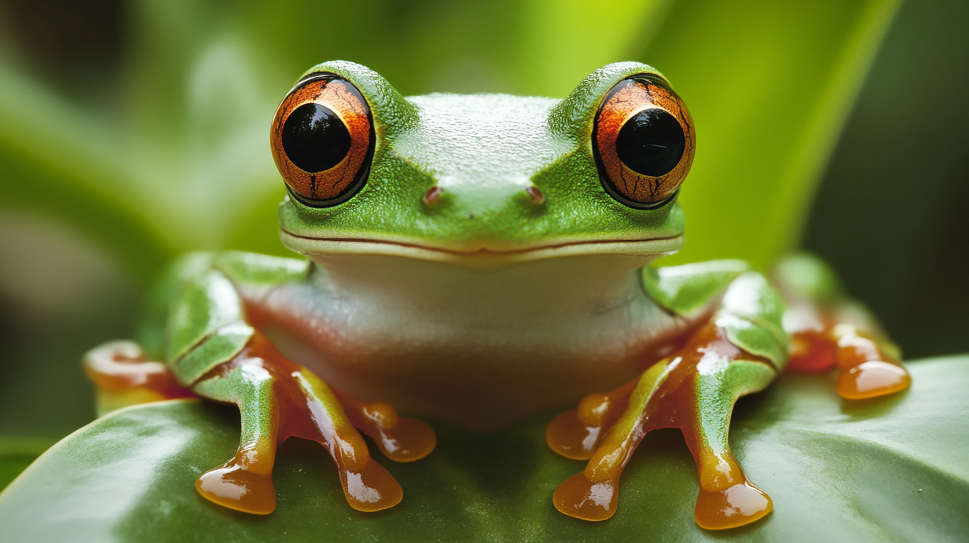 Charming Kawaii Frog Wallpaper for Nature Lovers