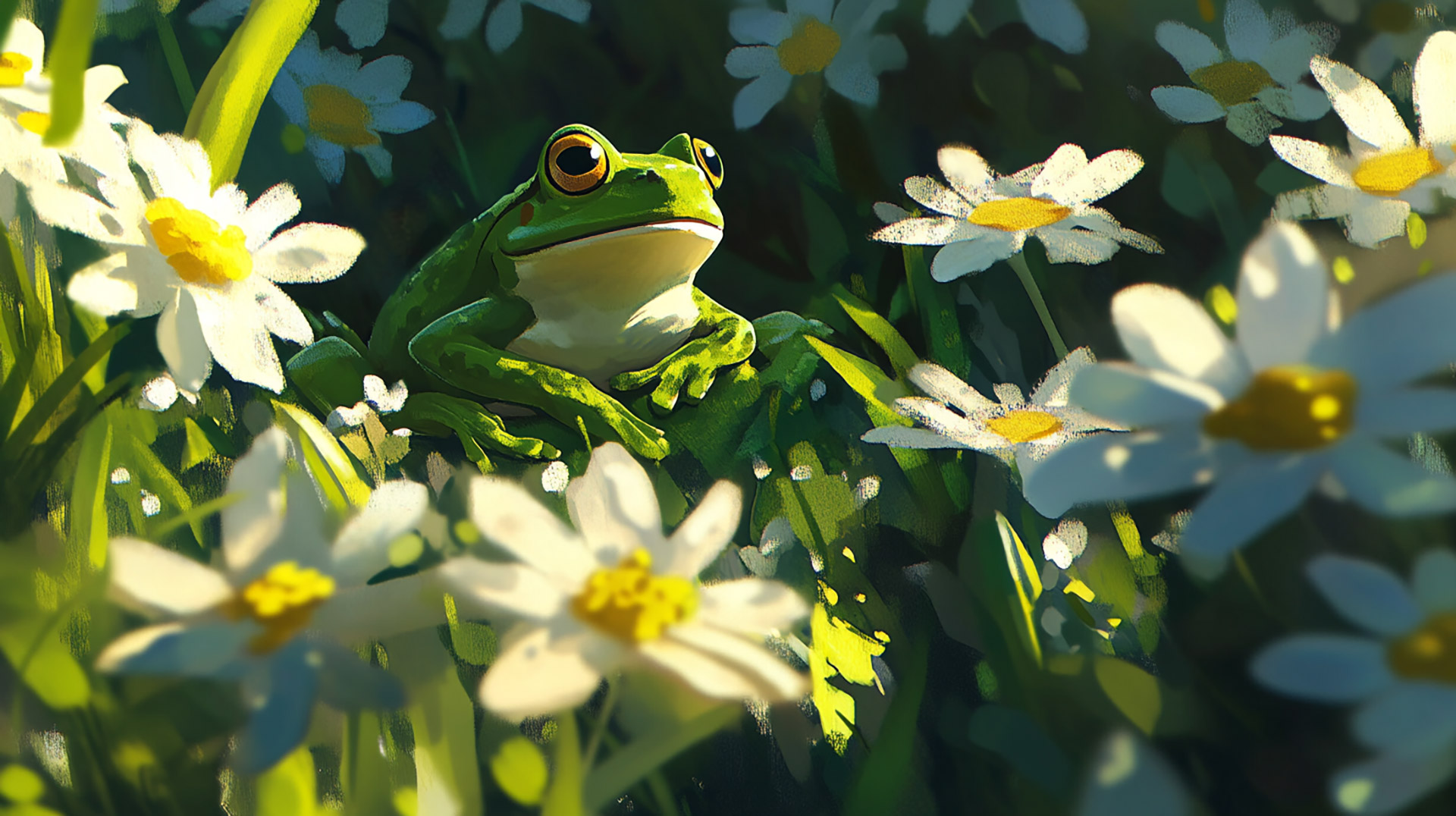 HD Pictures of Adorable Frogs for Your PC