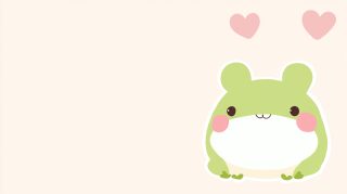 Kawaii Frog and AI: The Perfect Wallpaper Combo