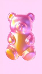 Download HD Kawaii Gummy Bear Digital Background