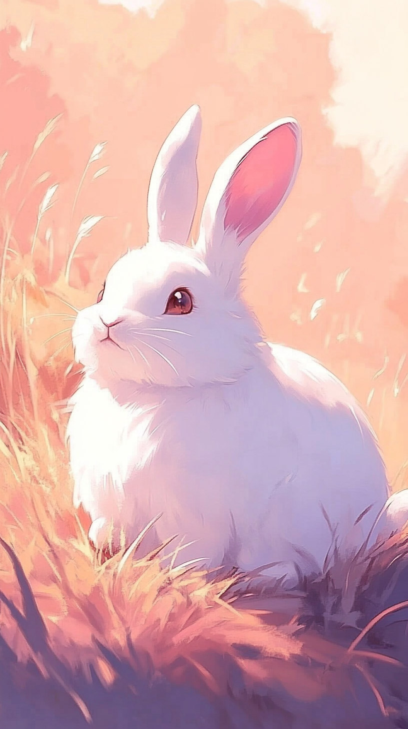 Cute Bunny HD Wallpapers for Android Mobile Phones