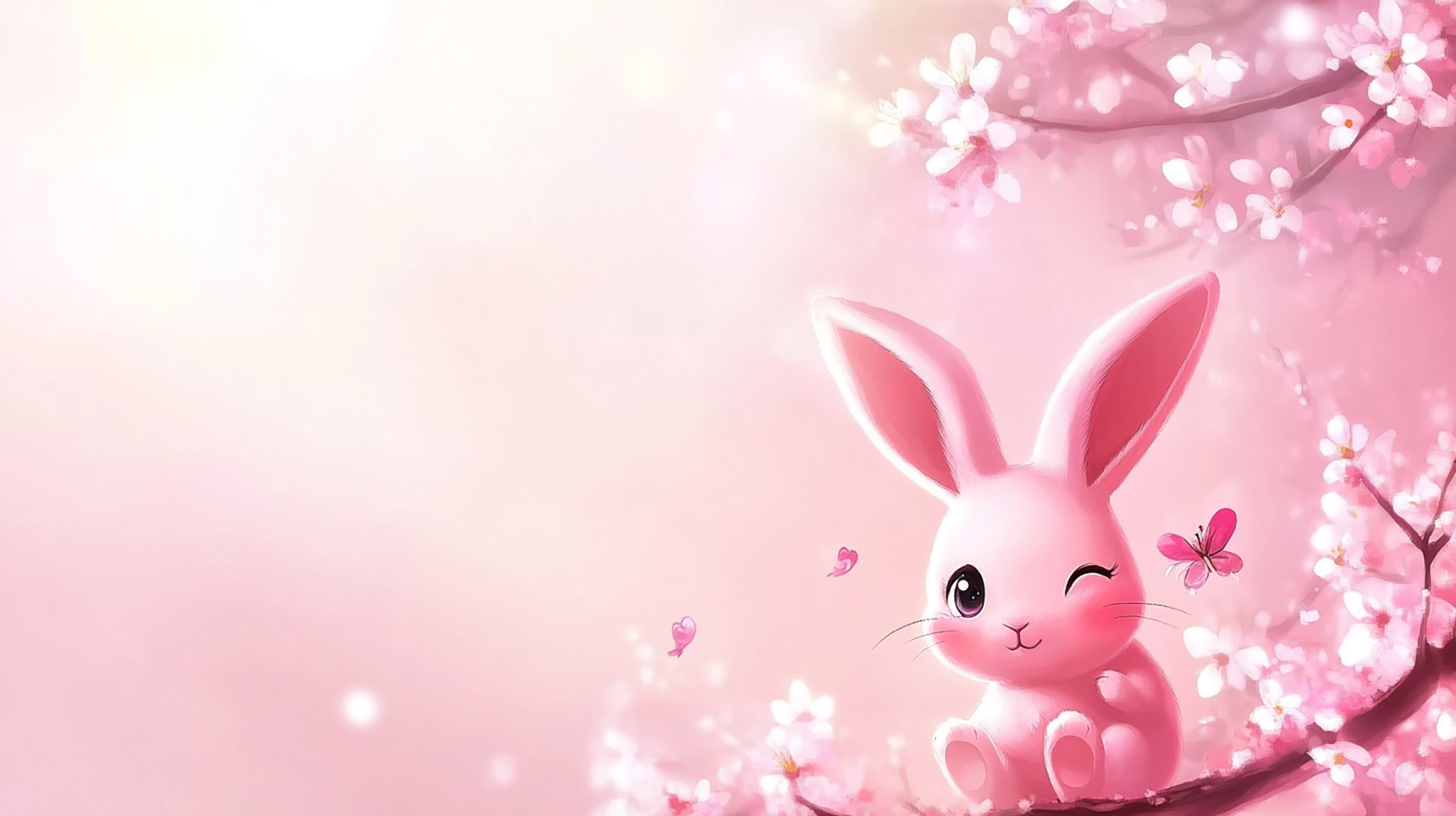 Stock Photos of Kawaii Pink Bunny Wallpapers in HD