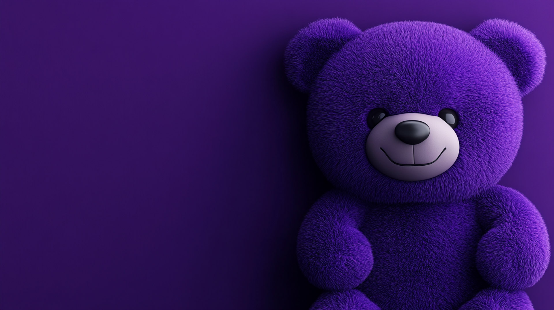 Download Cute Kawaii Purple Bear Images in Ultra HD