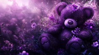 Explore Free Stock Photos of Kawaii Purple Bear