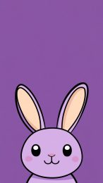 Download Kawaii Bunny Wallpaper for Your Smartphone