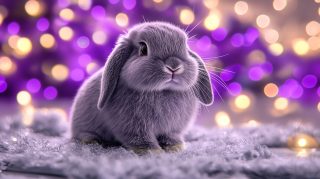 Free Ultra HD Kawaii Bunny Wallpaper in 4K Resolution