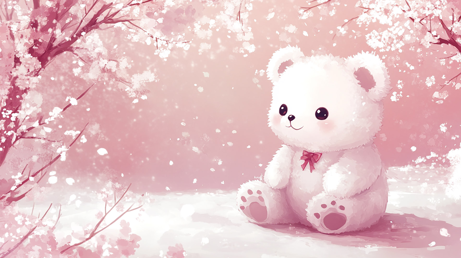 Free Wallpaper Featuring Kawaii Teddy Bear Designs Online