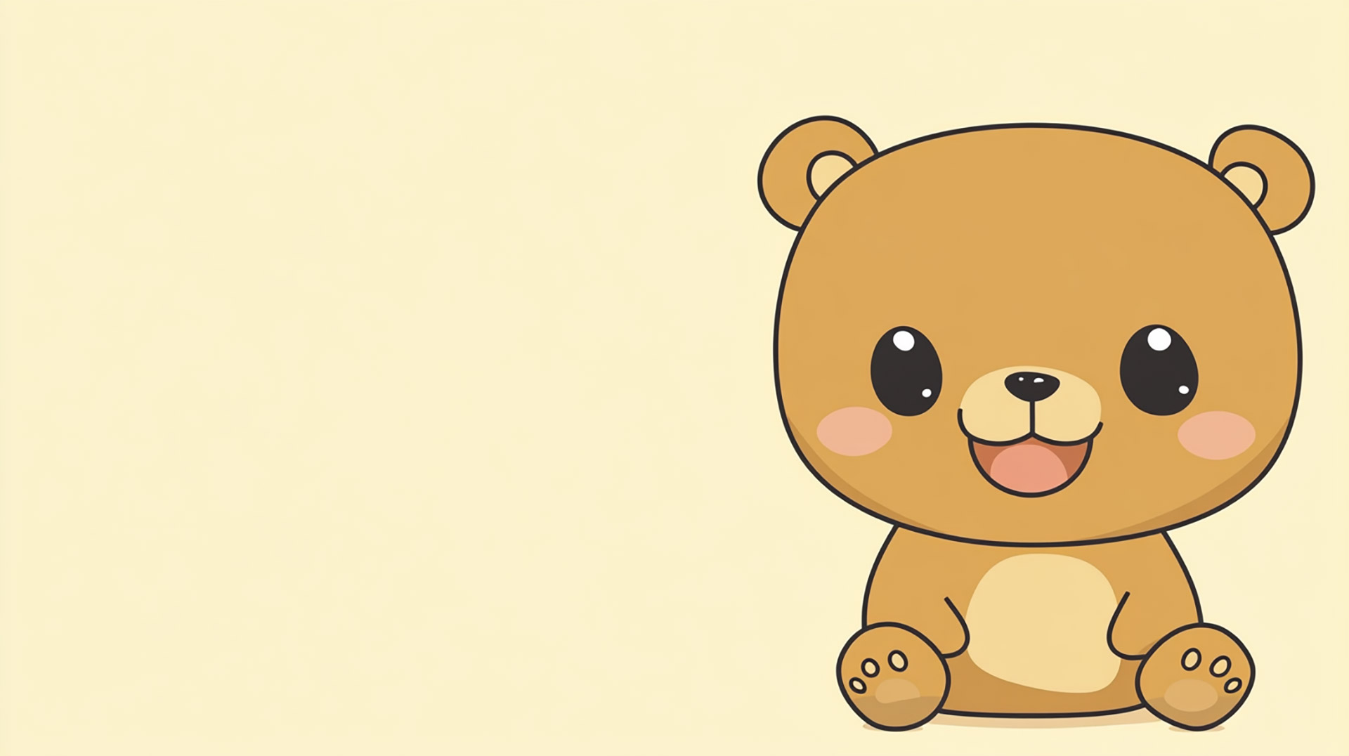 AI-Generated Kawaii Teddy Bear HD Wallpapers for PC