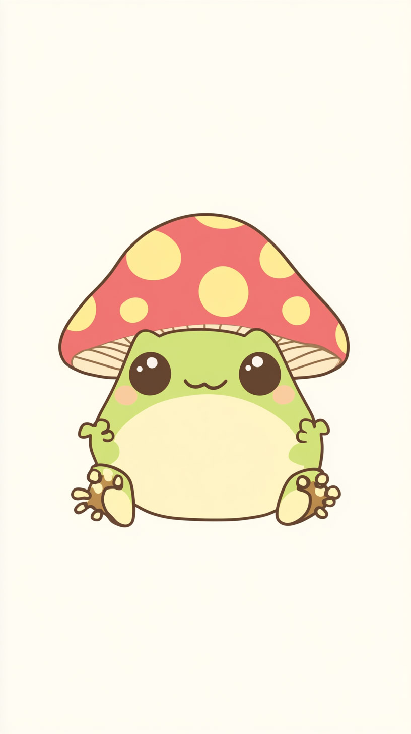 Unique Kawaii Frog Wallpaper for Samsung Galaxy